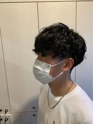 パーマ メンズ こじま しょういちのヘアスタイル