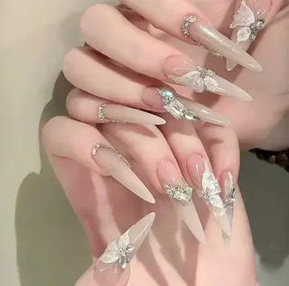 ネイル AND Nail 長さだし専門店のネイルデザイン