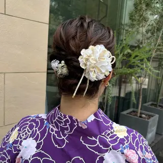 ヘアアレンジ ネイリスト/ ヘアセット　hinaのヘアスタイル