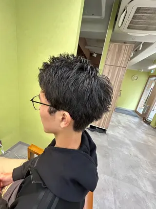 ショート メンズ IwAsh所属・栗田 孝之のヘアスタイル