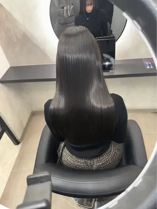 ロング 新宿/韓国風レイヤー 髪質改善/ジャッキーのヘアスタイル