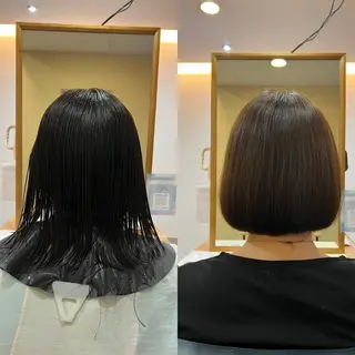 ショート LA･BEAU所属・佐藤 有沙のヘアスタイル