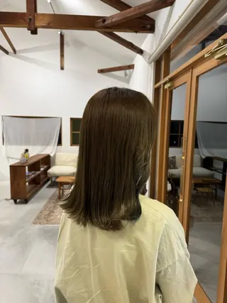 ミディアム mikke所属・亀山 友菜のヘアスタイル