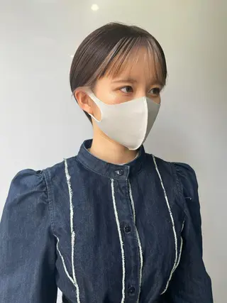 ショート カラー suvvy hairsalonのヘアスタイル