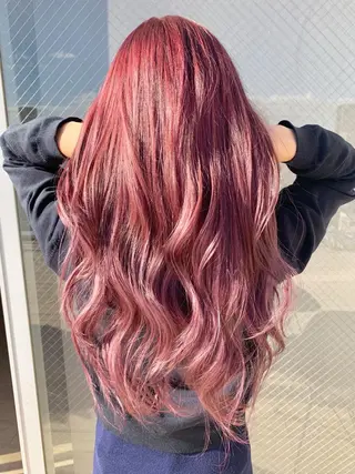 ロング カラー Le'a渋谷所属・インナーエクステ渋谷 🦋KAJIのヘアスタイル