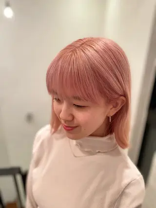 ミディアム ⭐️カラー特化⭐️ 安達佑紀のヘアスタイル