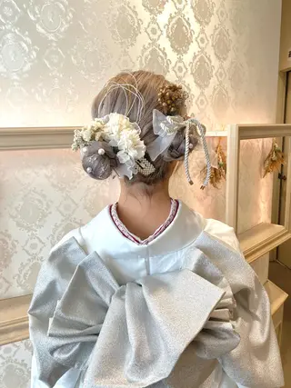 ヘアアレンジ 🦋Misaki🦋 メンズパーマ/着付けのヘアスタイル