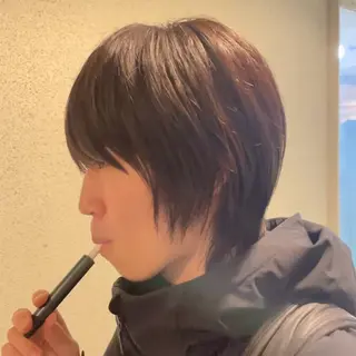 ショート カラー メンズ SHO 👻原宿 /艶カラーのヘアスタイル