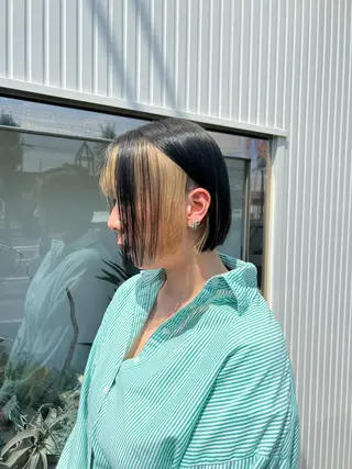 ショート ink yukariのヘアスタイル