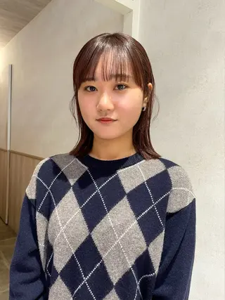 ミディアム haru/レイヤー/ ウルフのヘアスタイル