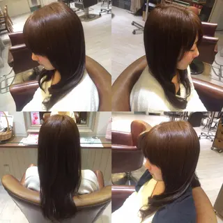 セミロング ロング カラー garlandeyelash所属・新中 茉莉香の眉毛・アイブロウイメージ