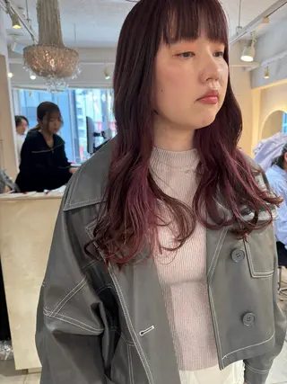 セミロング カラー 樋口　将輝 カラーモデル募集中のヘアスタイル