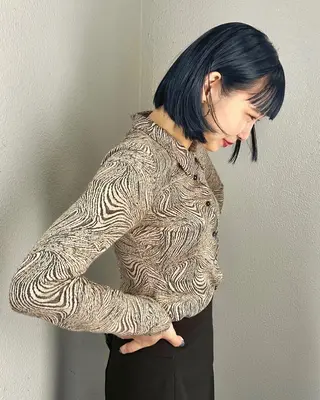 ミディアム 🌼U24 ヘアデザインラボのヘアスタイル