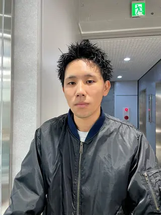 ショート メンズ 垢抜けハイトーン☀／ 笑顔の美容師／しゅんのヘアスタイル