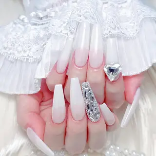 ネイル 🦋チップ長さだし 専門店🦋のネイルデザイン