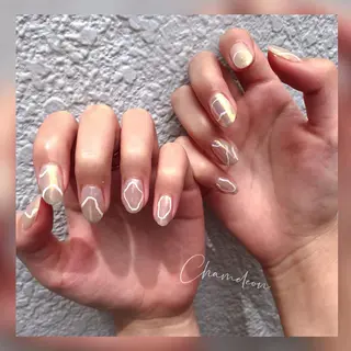 ネイル 《カメレオン》 西田美輝のヘアスタイル