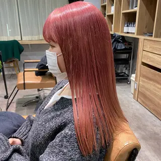 ロング 大久保 優香のヘアスタイル