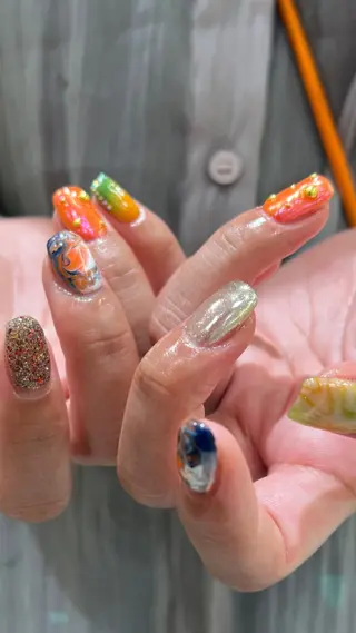 ネイル オシャレデザイン 🧺🪽/SHUNOのヘアスタイル