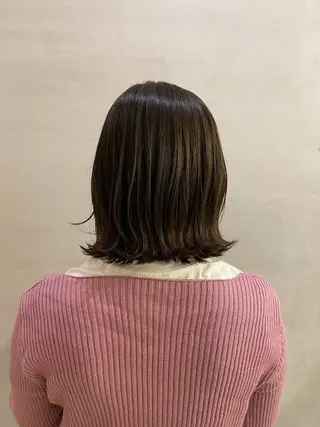 ミディアム カラー Rinon所属・沖 真琴のヘアスタイル