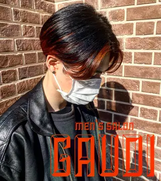 ショート カラー メンズ men’s salon Gaudi梅田茶屋町店所属・寳泉 章弘のヘアスタイル