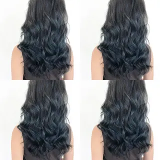 ロング カラー Hanna by W_SALONのヘアスタイル