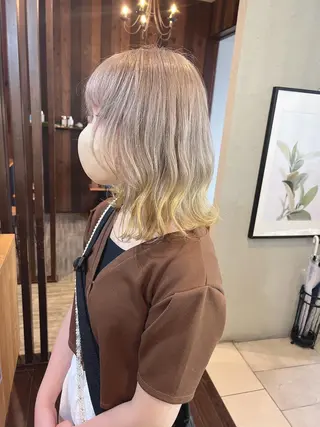 ミディアム 具志 正太のヘアスタイル