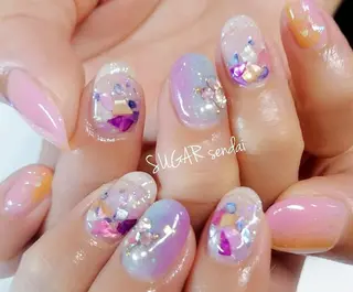 ネイル SUGAR sendai Nail所属・鈴木 ゆかりのネイルデザイン