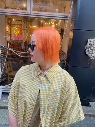 ショート カラー SALOWIN天神大名店所属・吉武 茂暉のヘアスタイル