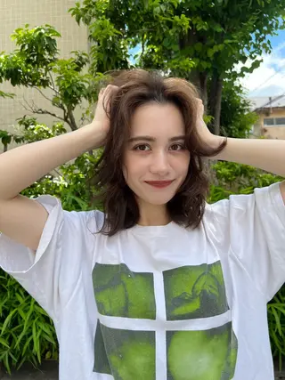 パーマ×透明感カラー MIOのヘアスタイル