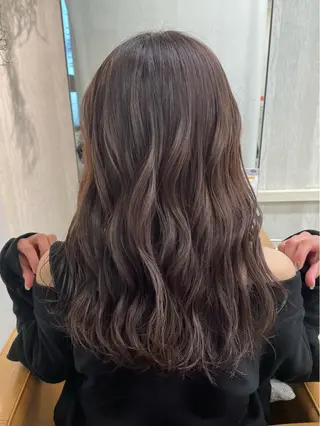 セミロング カラー 💫大宮美容師💫 azusaのヘアスタイル