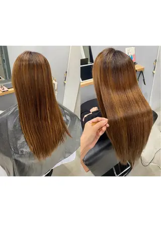 ロング 佐藤 綾香のヘアスタイル