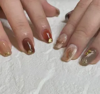 ネイル eye and nail ビジュゥ　石橋阪大前店所属・bijou石橋店 Mayukoのネイルデザイン