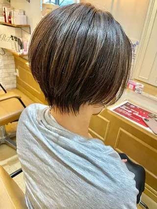 ショート ✨シルクストレート✨ 美髪髪質改善Yukiのヘアスタイル