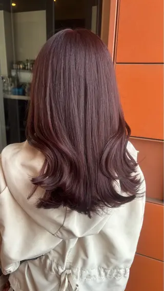 カラー miyu/ボブ/ 透明感カラー/栄のヘアスタイル