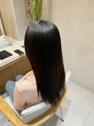 ロング パーマ ate.所属・ate. kaoriのヘアスタイル