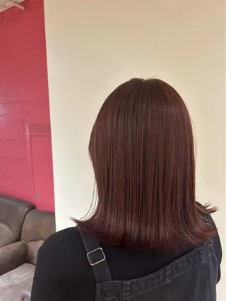 ミディアム カラー ☀️透明感カラー☀️ takuma☀️のヘアスタイル