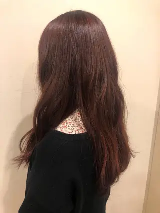 ロング カラー 🦩レイヤー|透明感 カラー🦩makoのヘアスタイル