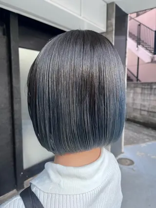 ミディアム カラー ハイトーン/韓国風/ 艶髪/吉祥寺のヘアスタイル