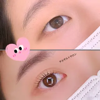 マツエク・マツパ 池袋💖 チルザルトサロンのマツエク・マツパデザイン