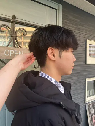 メンズ ナチュラルヘア 🌱/久留米/あまのヘアスタイル