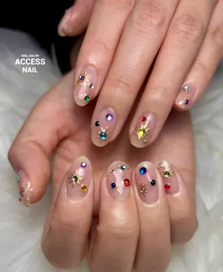 ネイル access nailのネイルデザイン