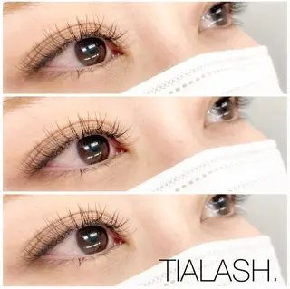 マツエク・マツパ TiALASH *Yui*のマツエク・マツパデザイン