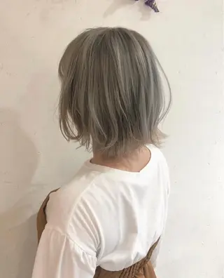 ショート カラー 髪質改善/縮毛矯正 /青山 早希🐾のヘアスタイル