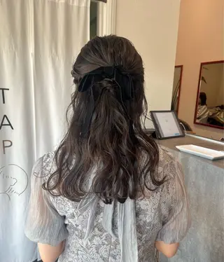 ロング ヘアアレンジ 金沢市/美容師/ 岡島由希美のマツエク・マツパデザイン