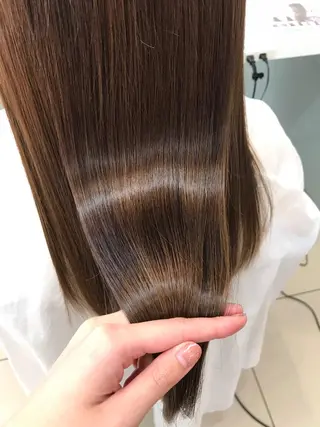 ロング ヘアアレンジ クリスタルマジック hair &　eyeのヘアスタイル