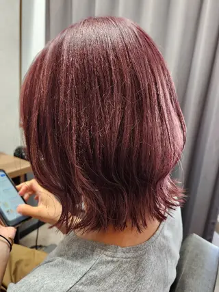 ミディアム TELA HAIR 土気あすみが丘店所属・✂ AYAのヘアスタイル