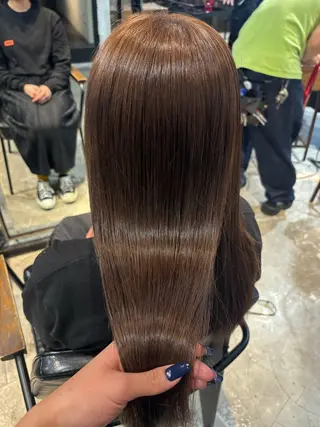 セミロング 🌺柔らか透明感 カラー🌊MAMIのヘアスタイル