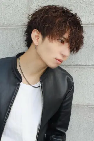 ショート 曲がる縮毛矯正 髪質改善/西尾 幸樹のヘアスタイル