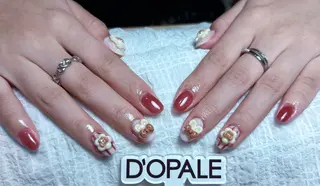 ネイル D‘OPALEサロン所属・トパサロン 上野kkのネイルデザイン