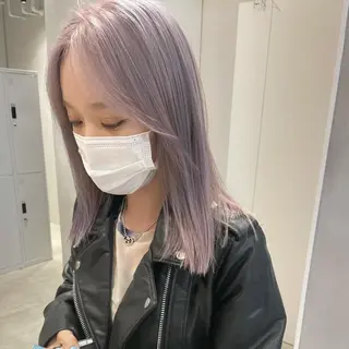 セミロング カラー SALOWIN原宿iori B１階所属・🫧美髪育成美容師 WASHIZU🫧のヘアスタイル